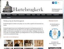 Tablet Screenshot of hartebrug.nl
